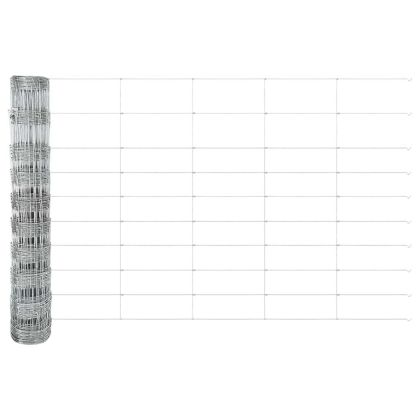 Ограда и колче Сребрист 1 x 50 m Стомана