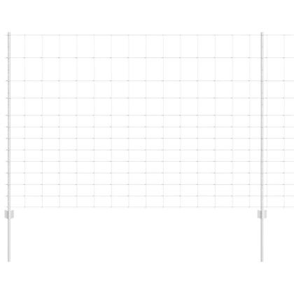 Ограда и колче Сребрист 1,5 x 50 m Стомана