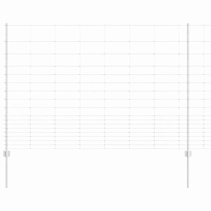 Ограда и колче Сребрист 1,5 x 50 m Стомана