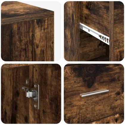 Ъглово бюро с чекмедже Димян дъб 102 x 88 x 75 см