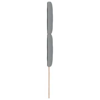 Облегалка за глава с таблото Светлосиво 100 cm Изкуствена