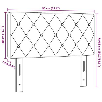 LED глава С LED лентисти светлини Тъмен зелен 90 cm Полиестер