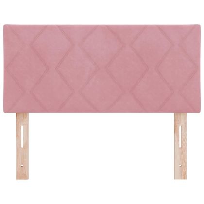 LED глава с таблото Розово 100 cm Изкуствена