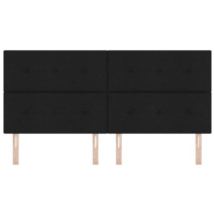 LED глава С LED лентисти светлини Черно 200 cm Полиестер