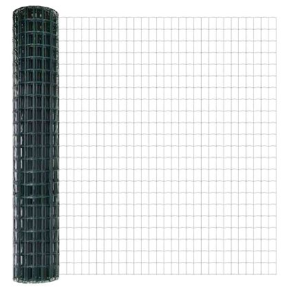 Оградa с колчета Зелен 1.2 x 25 m Стомана