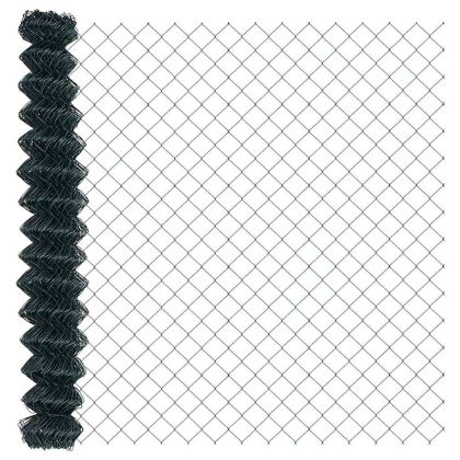 Стълб за ограда. Зелен 10 x 1,6 м (мрежа 40 x 40 мм)