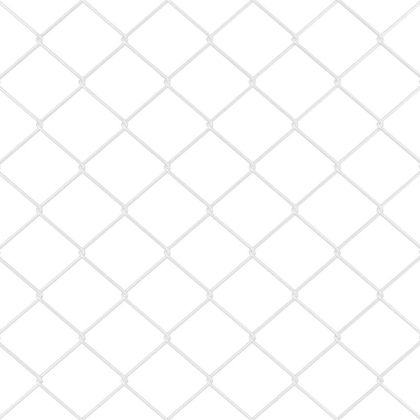 Оградна верига с колони Сребрист 1.2 x 10 m Стомана