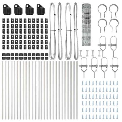 Стълб за ограда. Галванизирана 50 x 0,8 m Стомана