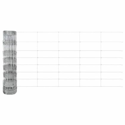 Ограда за пасища Сребрист 50 x 0.8 m Поцинкована стомана