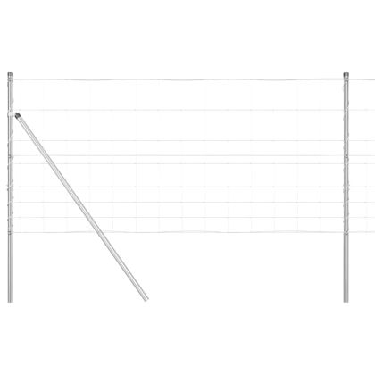 Стълб за ограда. Галванизирана 50 x 1 m Стомана