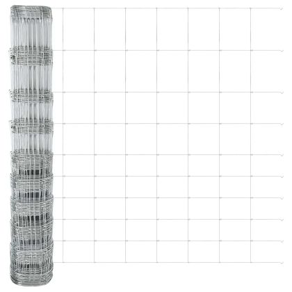 Ограда за пасища Сребрист 50 x 1.2 m Поцинкована стомана