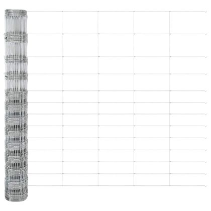 Ограда за пасища Сребрист 50 x 1.5 m Поцинкована стомана