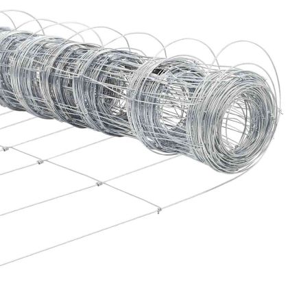 Ограда за пасища Сребрист 25 x 1.2 м Поцинкована стомана