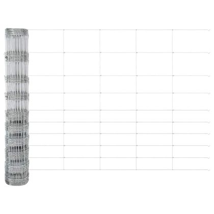 Ограда за пасища Сребрист 50 x 1.2 m Поцинкована стомана