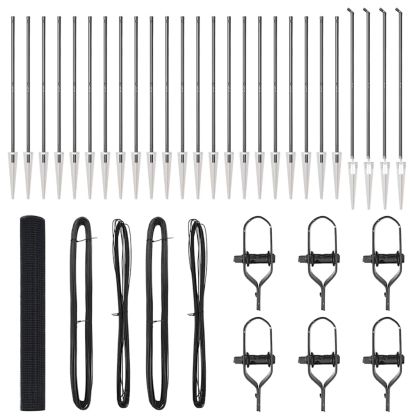 Оградa с колчета Сив 1.2 x 50 m Стомана