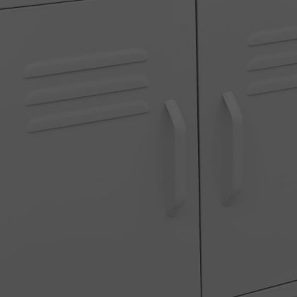 Шкаф за съхранение, антрацит, 60x35x56 см, стомана