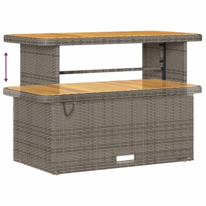 Градински Софа Комплект 13 pcs Сив 110 x 55 x 71 см