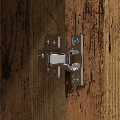 Офис шкаф с рафт Старо дърво 60 x 32 x 153 Инженерно дърво