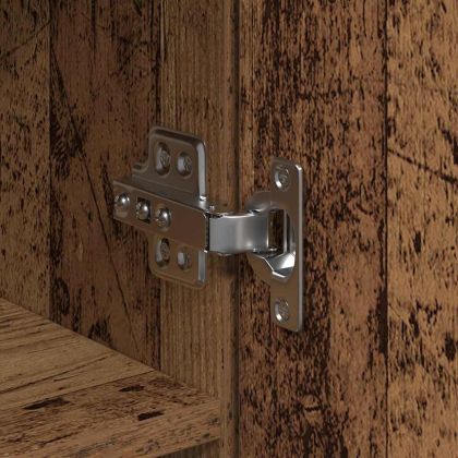 Висока масичка Старо дърво 80 x 35 x 180 см Инженерно дърво