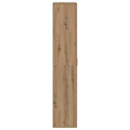 Висока масичка дъб артизан 80 x 35 x 180 см Инженерно дърво