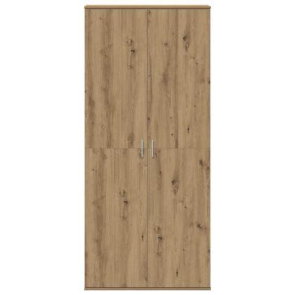 Висока масичка дъб артизан 80 x 35 x 180 см Инженерно дърво