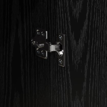 Висок шкаф Черния дъб 70 x 33.5 x 180 см Инженерно дърво