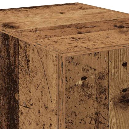 Висок шкаф Старо дърво 30 x 42.5 x 185 см Инженерно дърво