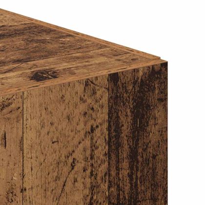 Висок шкаф Старо дърво 50 x 42.5 x 185 см Инженерно дърво
