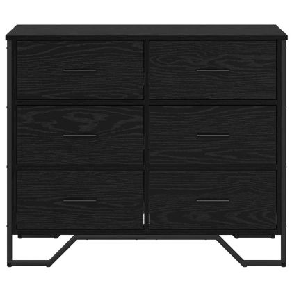 Чекмедже Друг Черен дъб 91 x 35.5 x 74.5 см Инженерно дърво