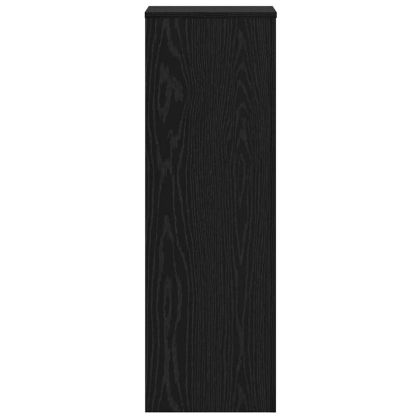 Стойка за растения 2 pcs Черния дъб 33 x 33 x 100 cm