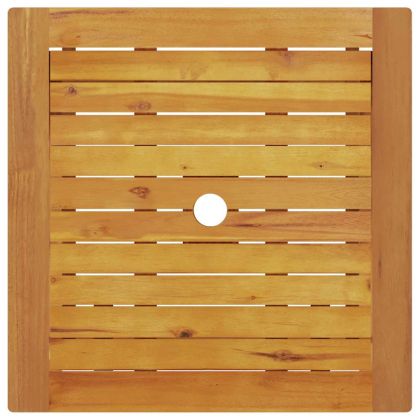 Сгъваем комплект мебели за бистро 3 pcs Кафяво