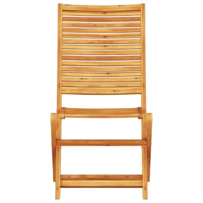 Сгъваем комплект мебели за бистро 3 pcs Кафяво