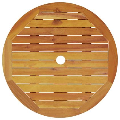 Сгъваем комплект мебели за бистро 3 pcs Кафяво