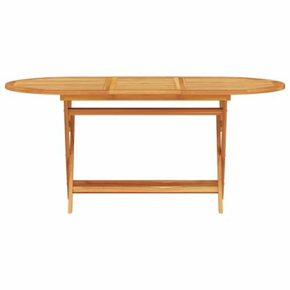 Комплект за хранене в градината 7 pcs Кафяво