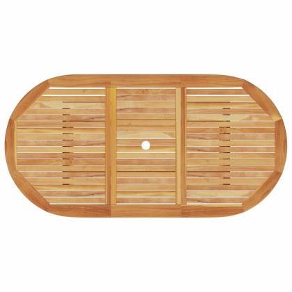 Комплект за хранене в градината 7 pcs Кафяво