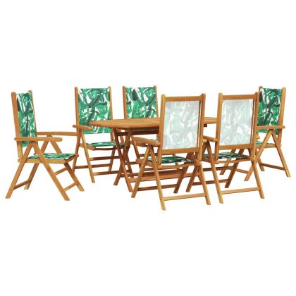 Комплект за хранене в градината 7 pcs На листа