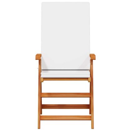 Градински стол с възглавница 4 pcs Кафяво 57 x 71.5 x 104см