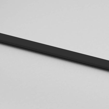 Плъзгаща се врата с обков черна 76x205 см ESG стъкло