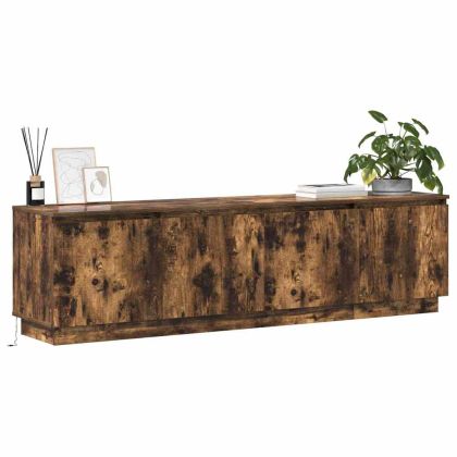 ТВ шкаф Димян дъб 180 x 38 x 49 см Инженерно дърво