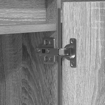 ТВ шкаф Сив Сонома 180 x 38 x 49 см Инженерно дърво