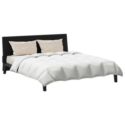 Комплект завивки с възглавница 3 pcs Бяло Пухени пера