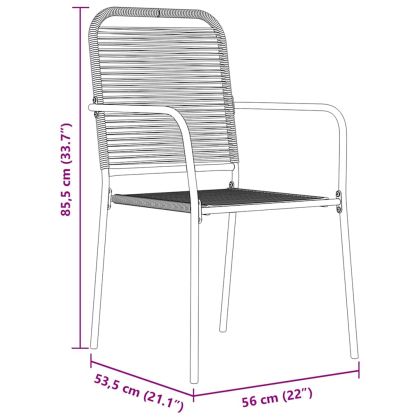 Комплект за хранене в градината 3 pcs Черно