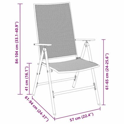 Комплект за хранене в градината 3 pcs Антрацит Стомана