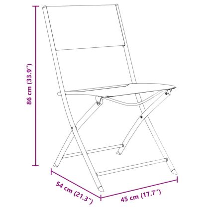 Комплект за хранене в градината 5 pcs Черно Текстилен и стомана