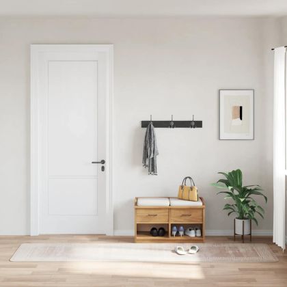 Килим, миещ се, бежов, 80x300 см, противоплъзгащ