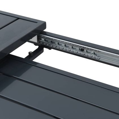 Разтеглена маса 2 pcs Антрацит 210 x 90 x 73 см Стомана