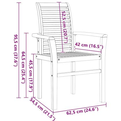 Комплект за хранене в градината 7 pcs Кафяво