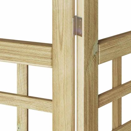 Параван за уединение 6 pcs Кафяво 240 x 180 cm