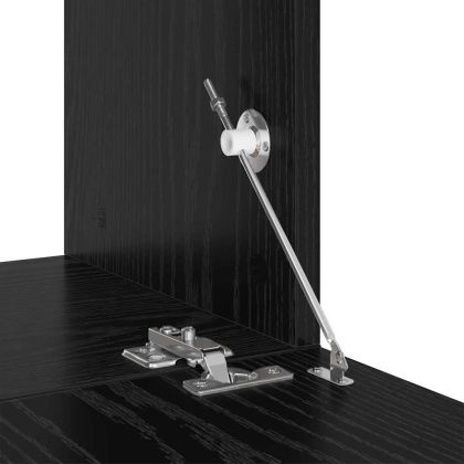 Комплект ТВ шкаф 5 pcs Черния дъб Инженерно дърво