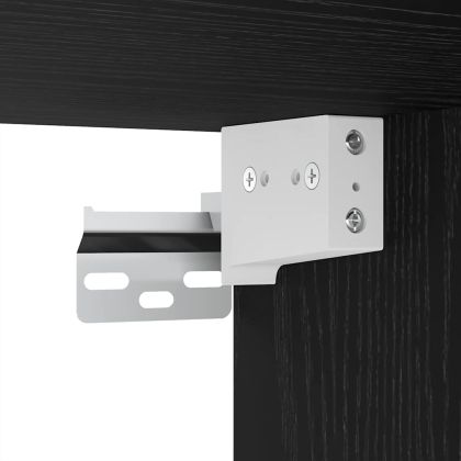 Комплект ТВ шкаф 8 pcs Черен дъб 80 x 30 x 30.5 см